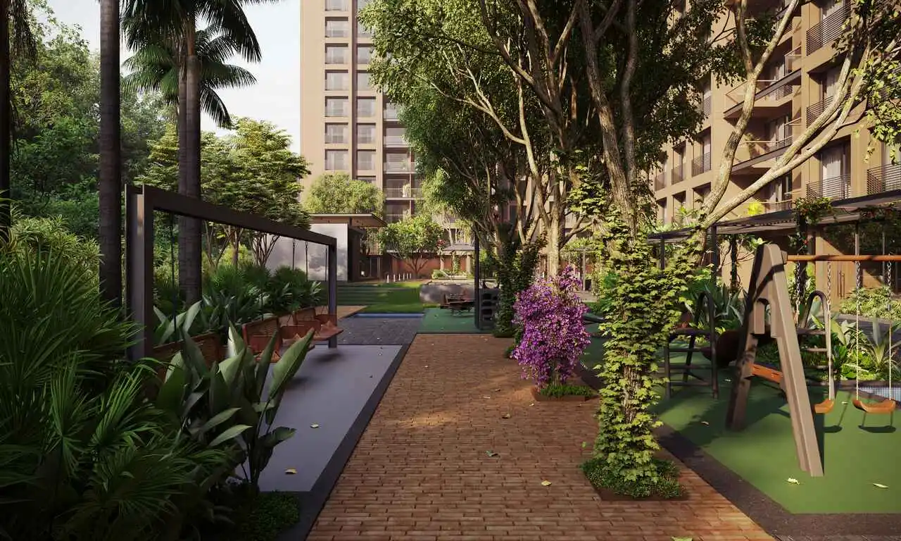 Garden area - Bluebell