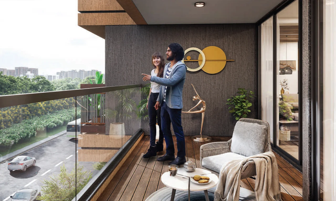 Balcony View - Keshvam Clifton in Khoraj Gandhinagar