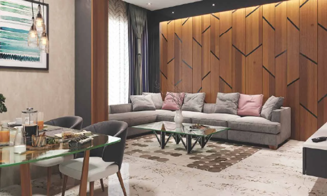 Living Room - Awadh Habitat in Shilaj Ahmedabad