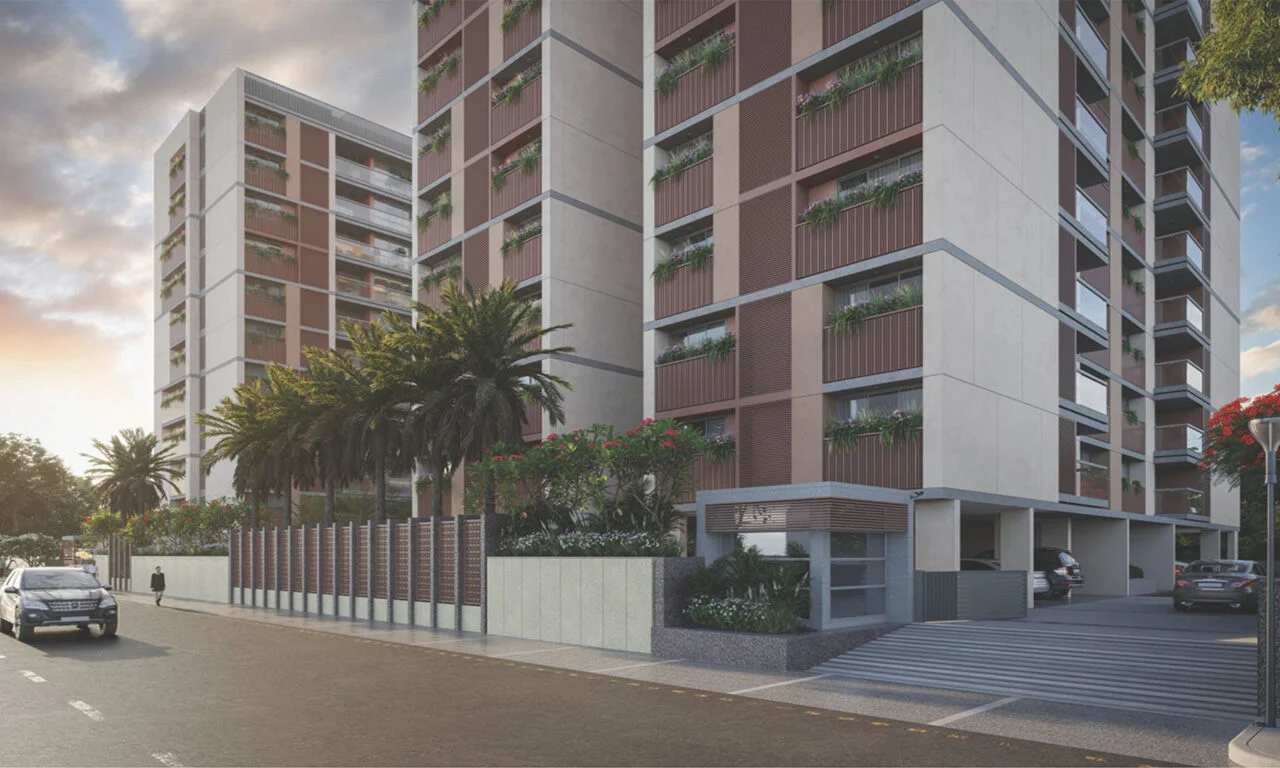 Entry Gate - Centenary in Jagatpur Ahmedabad