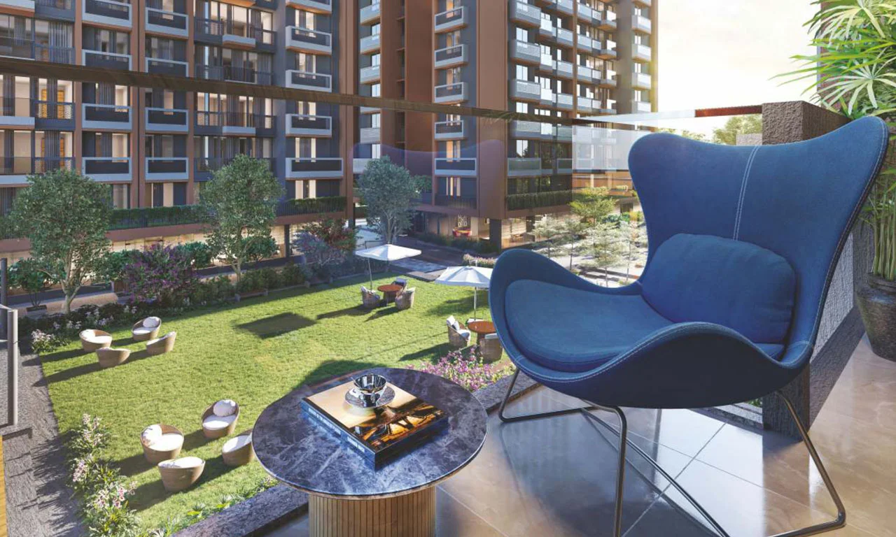 Balcony View - Festival O2 in Gota Ahmedabad