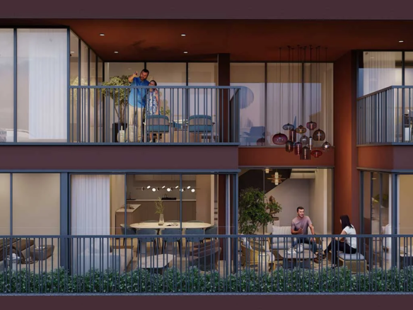 Luxury Balconies - Panache in Vaishnodevi Ahmedabad