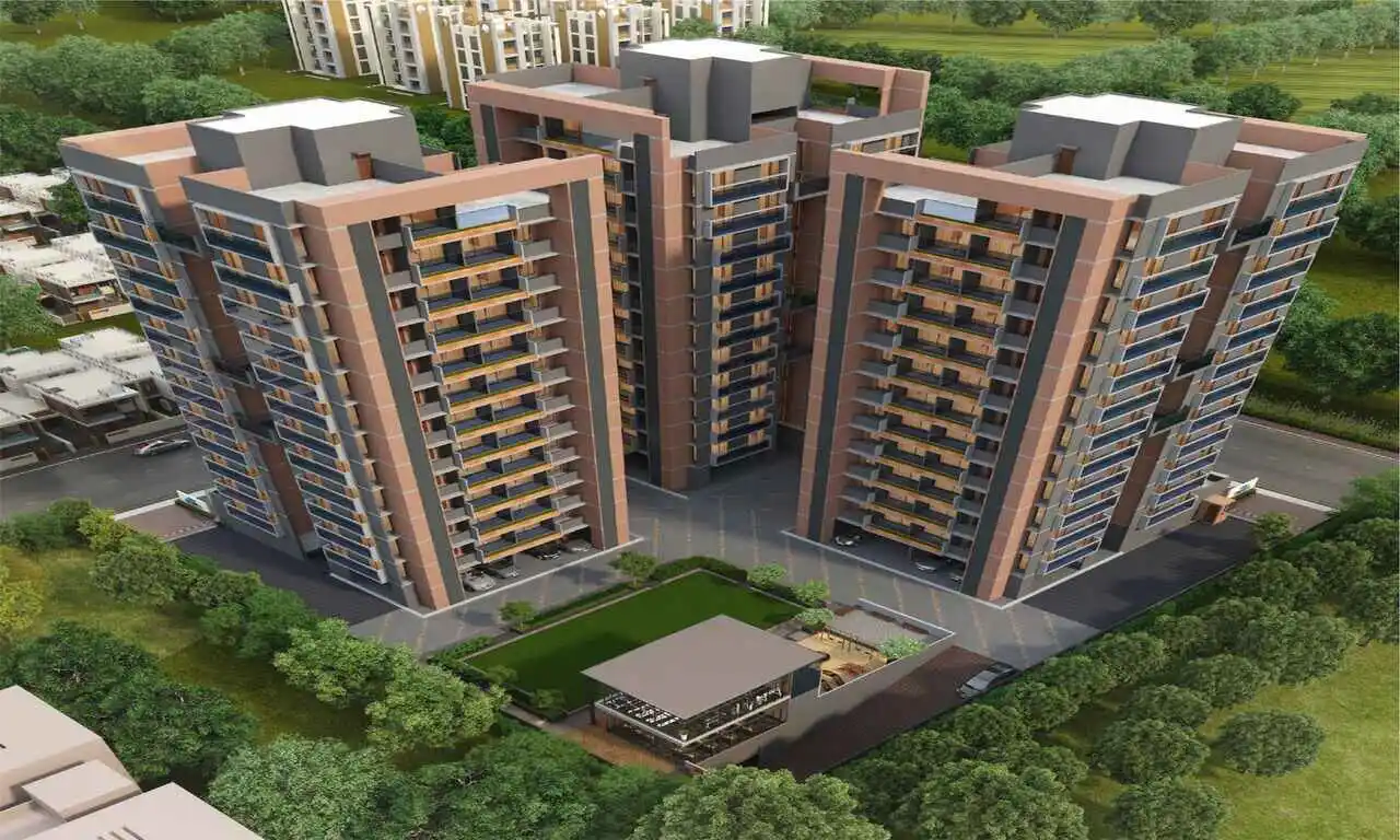 Project Bird Eye View - Arise Ananta in Gota Ahmedabad