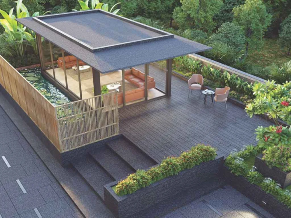 Gazebo - Pratham Heights in Sola Ahmedabad