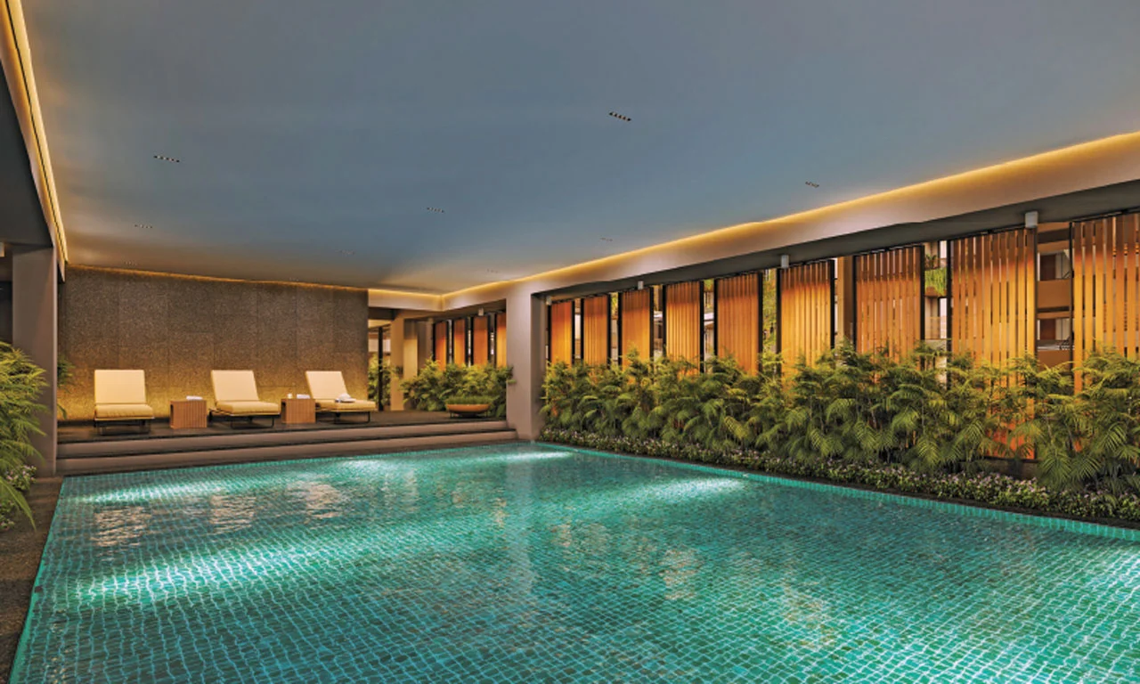 Swimming Pool - Shilp Serene in Shilaj Ahmedabad