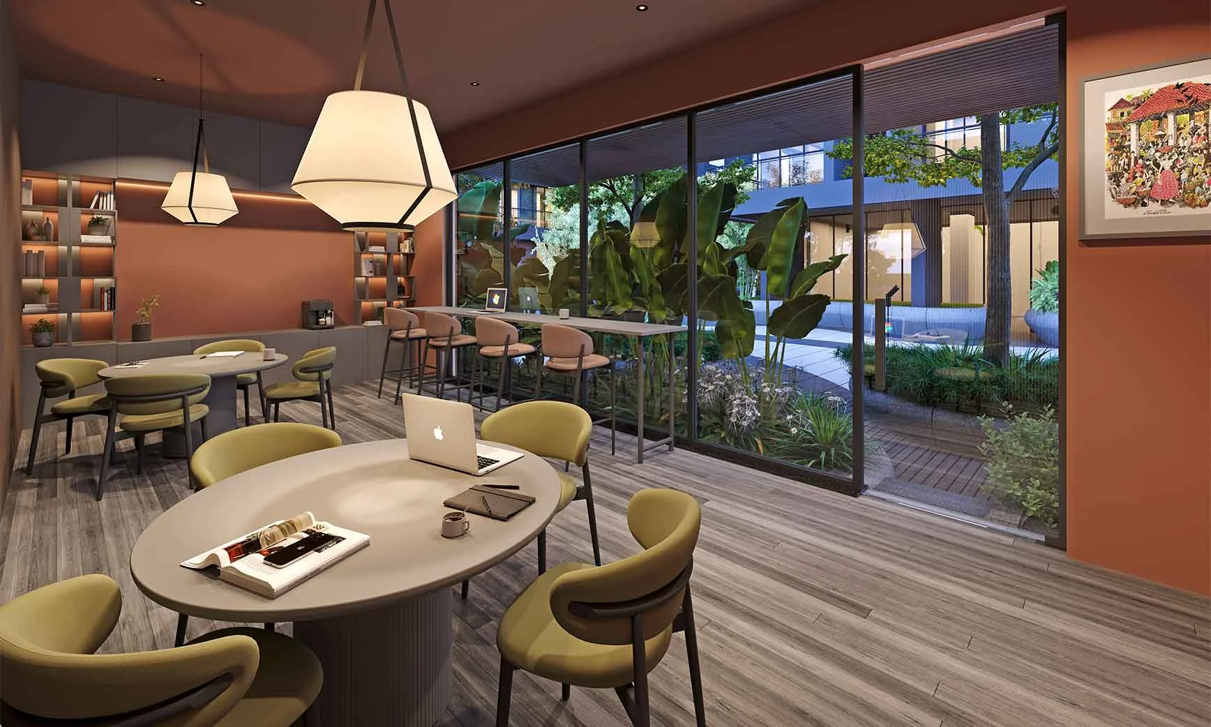 Library - Stark Torre in Science City Ahmedabad