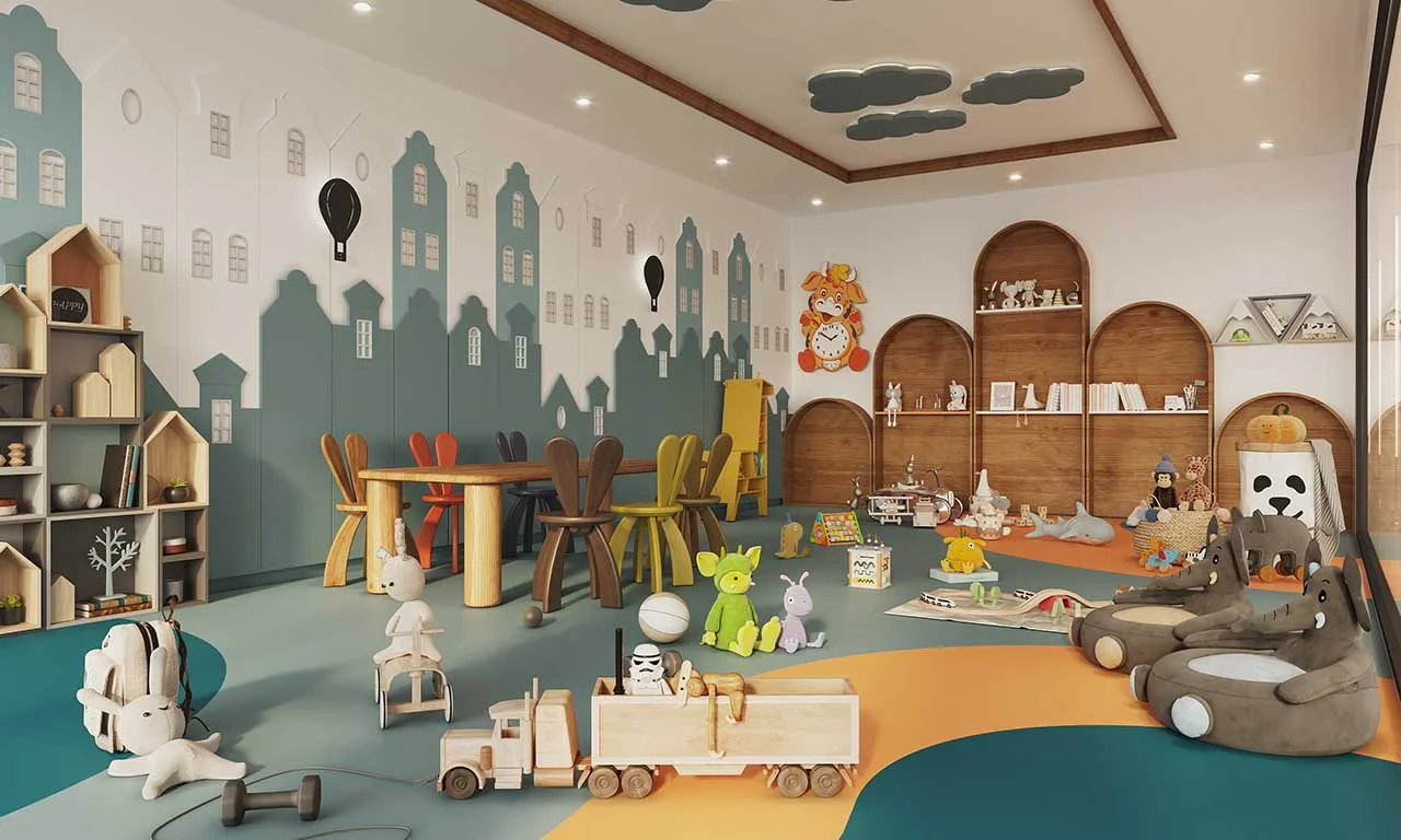 Toddler's Play Area - Ganesh Vivanta in Vaishnodevi Ahmedabad