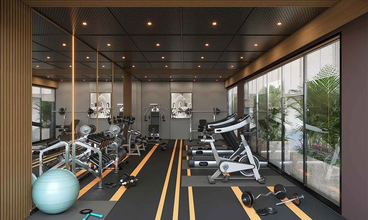 Gym - Ganesh Vivanta in Vaishnodevi Ahmedabad
