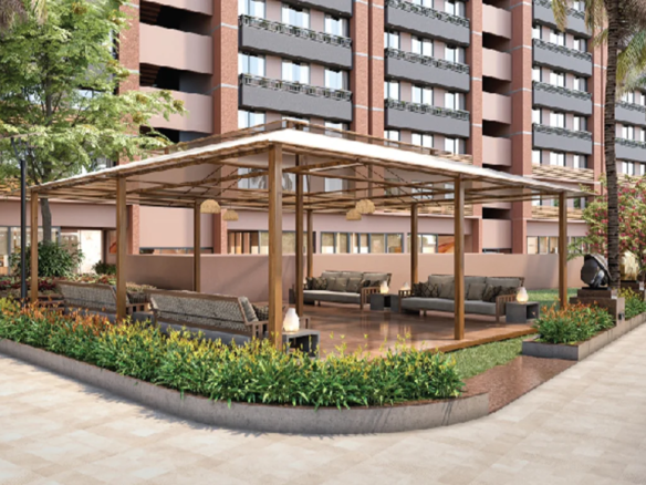 Gazebo - Navkar Heights in Ognaj Ahmedabad
