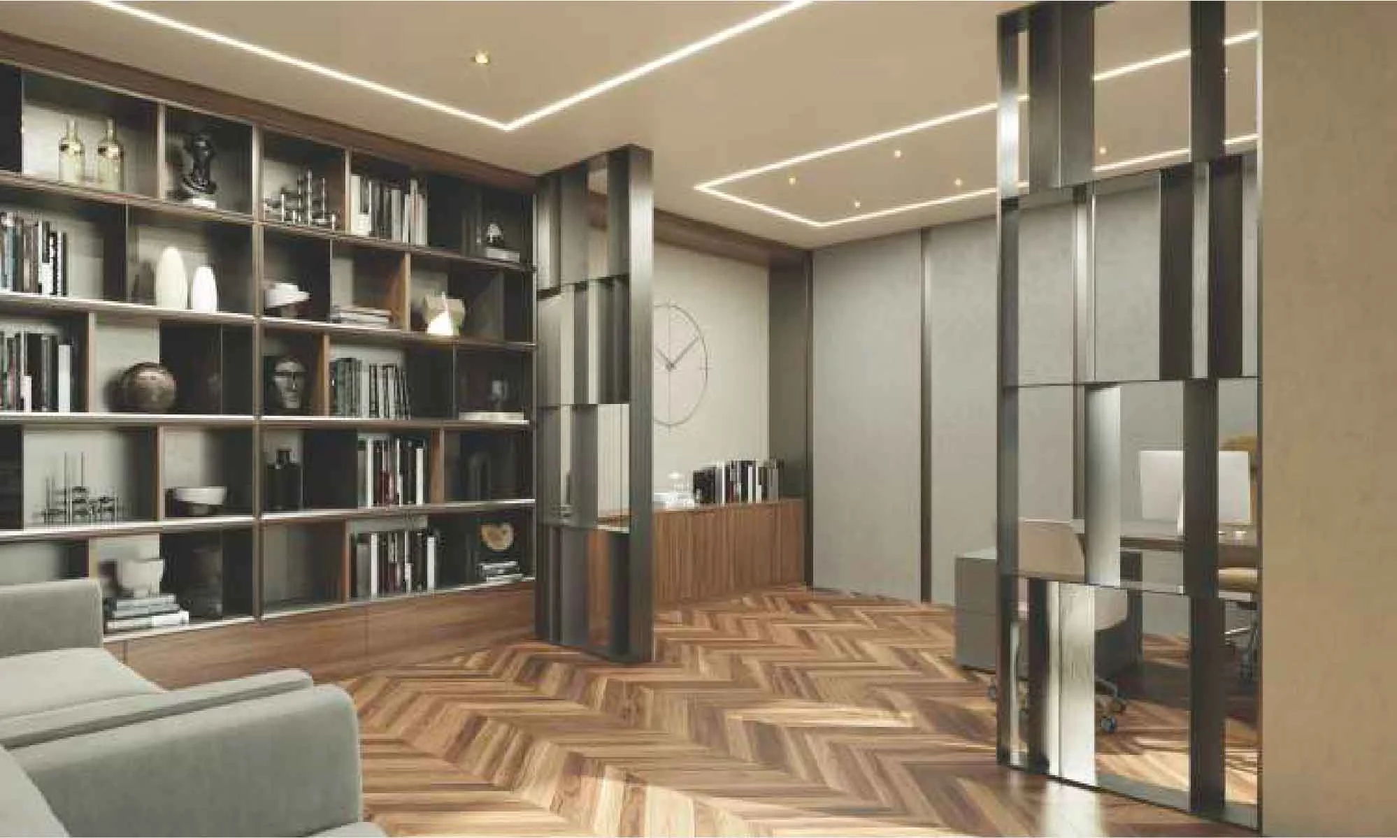 Library - Serene 53 in Vaishnodevi Ahmedabad