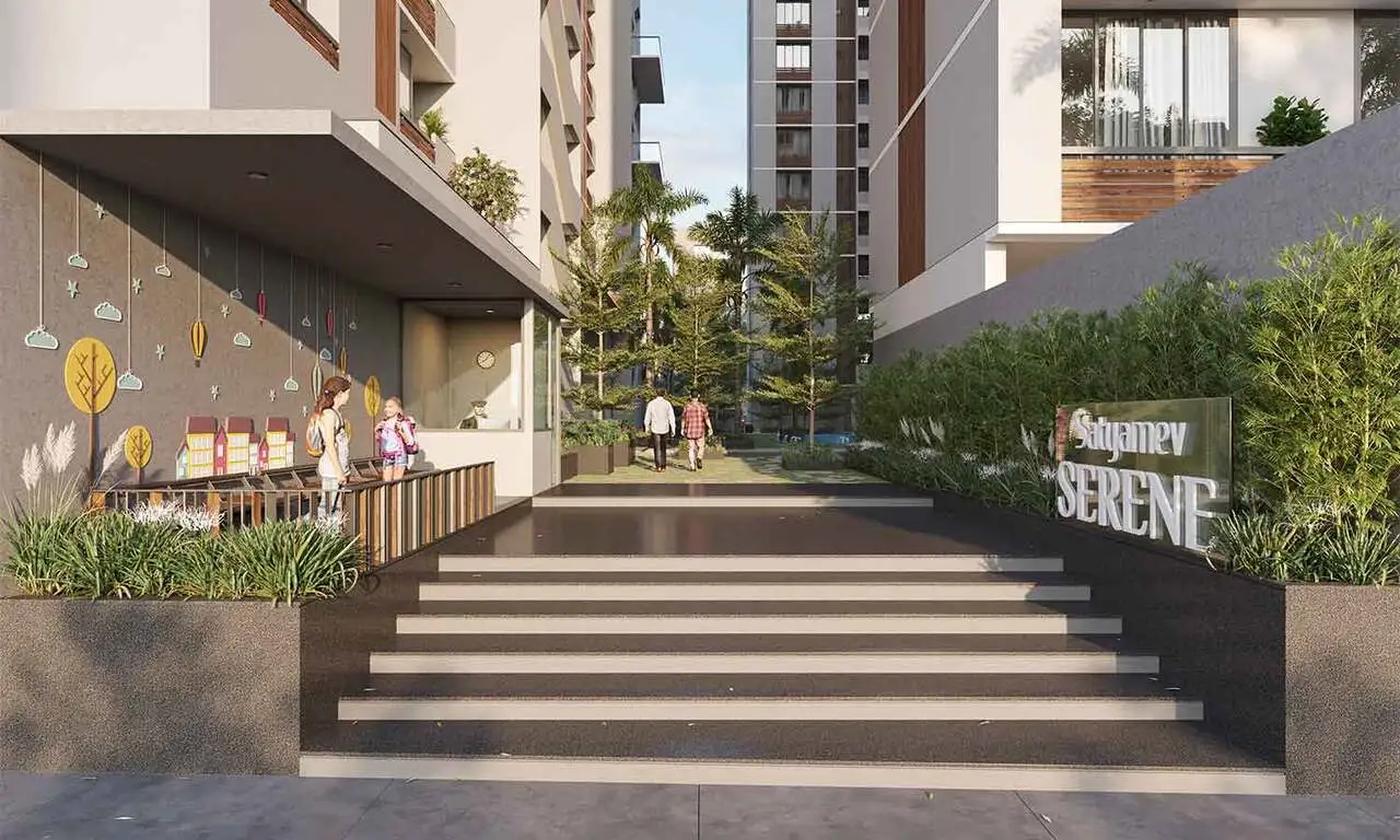 Entry - Satyamev Serene in Gota Ahmedabad