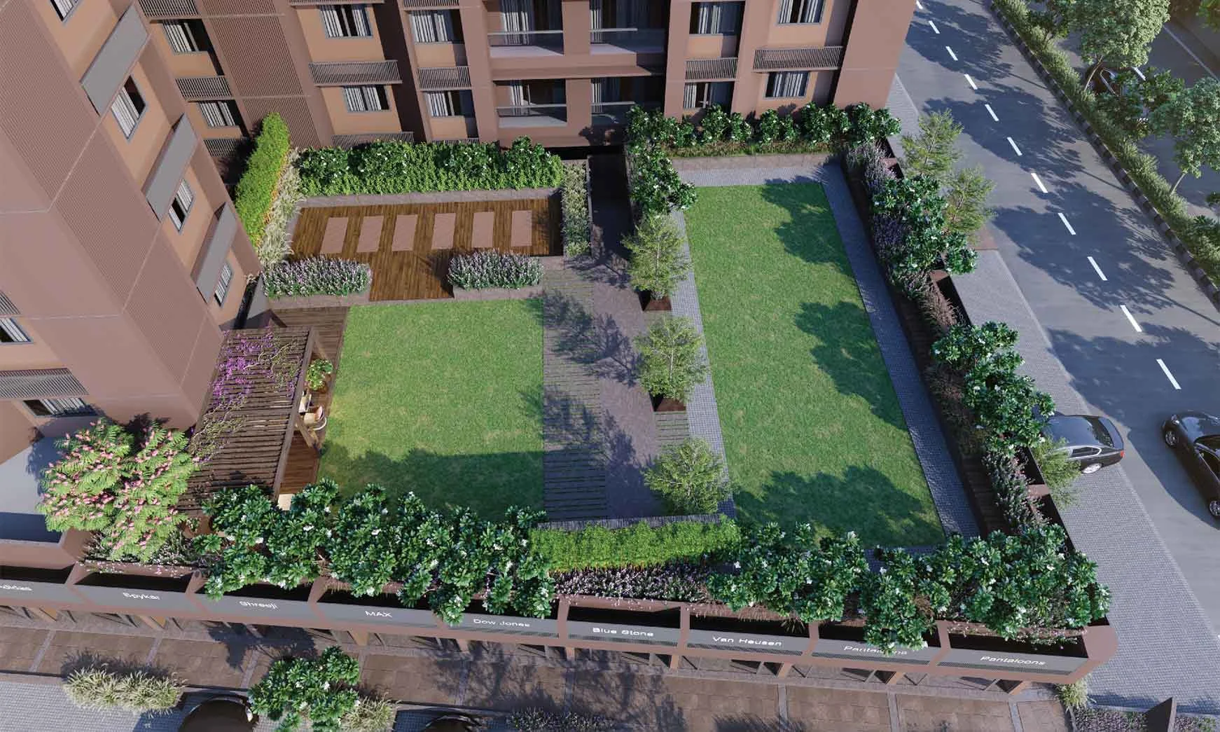 Garden View - Serenity Life in Vaishnodevi Ahmedabad