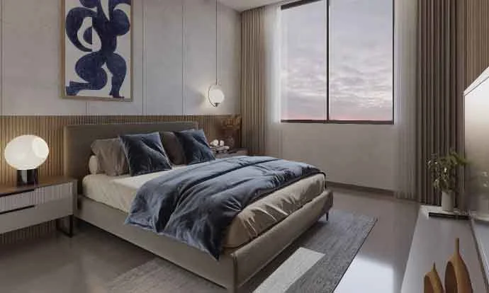 Bedroom - Serenity Life in Vaishnodevi Ahmedabad