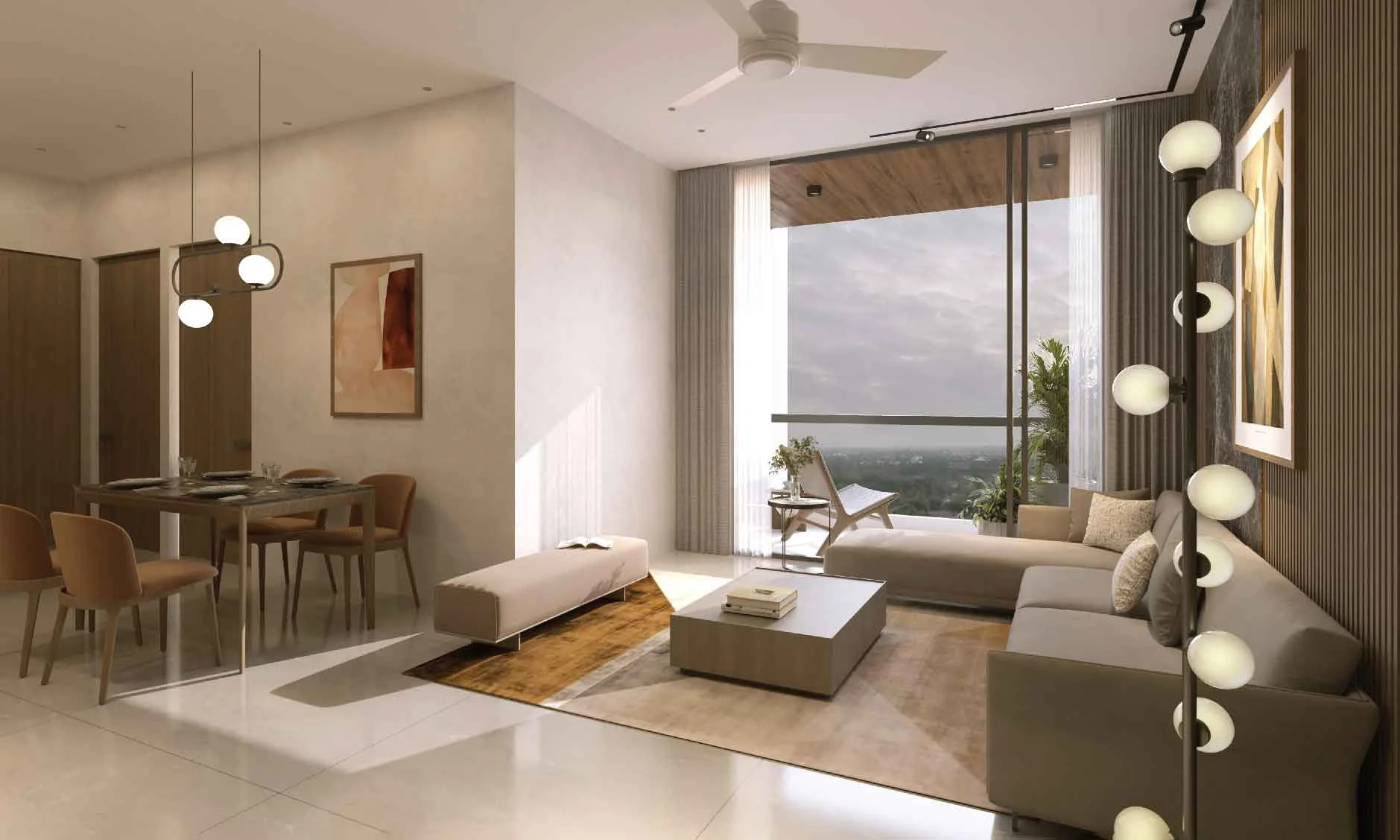 Living Room - Serenity Life in Vaishnodevi Ahmedabad