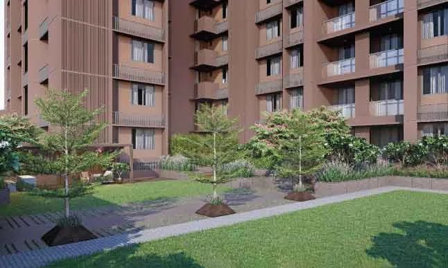 Garden View - Serenity Life in Vaishnodevi Ahmedabad