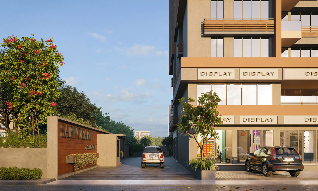 Entry Gate - Shayona Sarvopari in Ghatlodia Ahmedabad