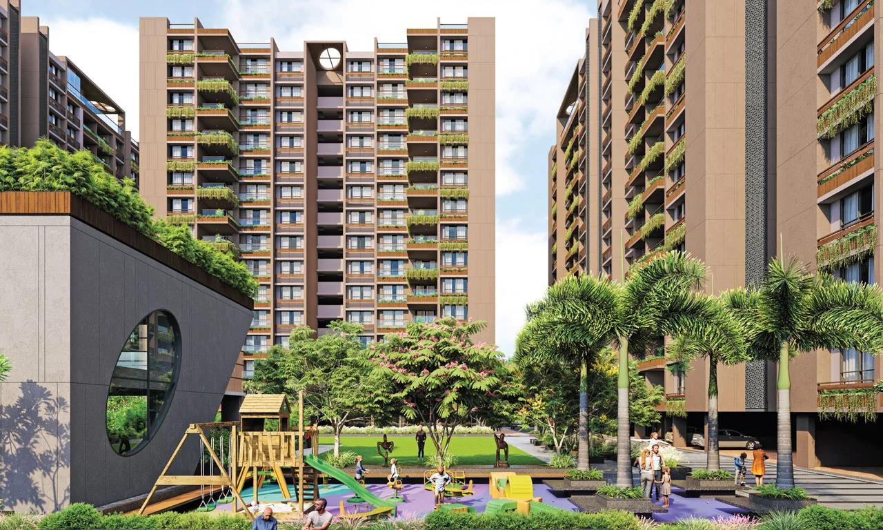 Children's Play Area - Shilp Residency in Gota Ahmedabad