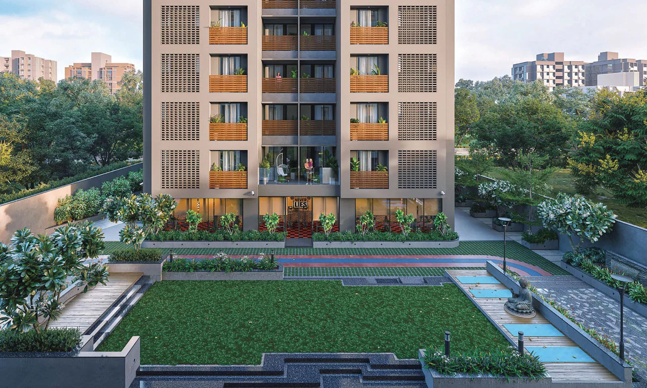 Garden View - Shivalay Sattva in Shilaj Ahmedabad