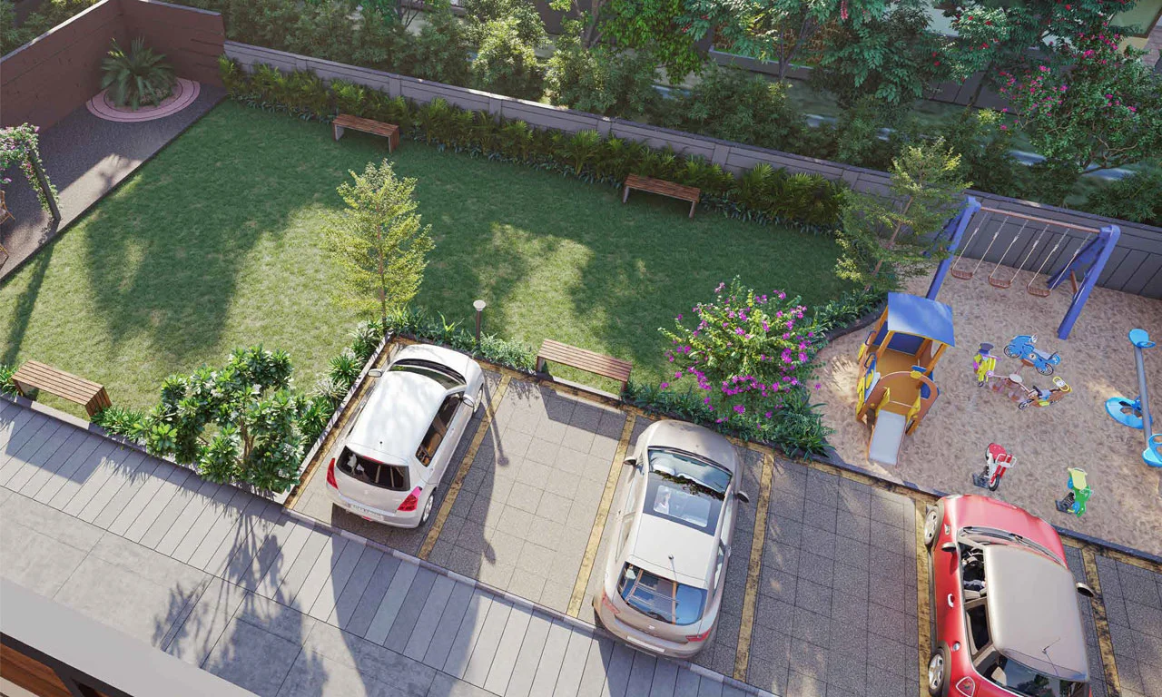 Allotted Parking - Shreedham Arise in Zundal Ahmedabad
