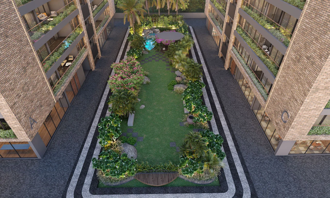 Garden View - Tremont in Vaishnodevi Ahmedabad