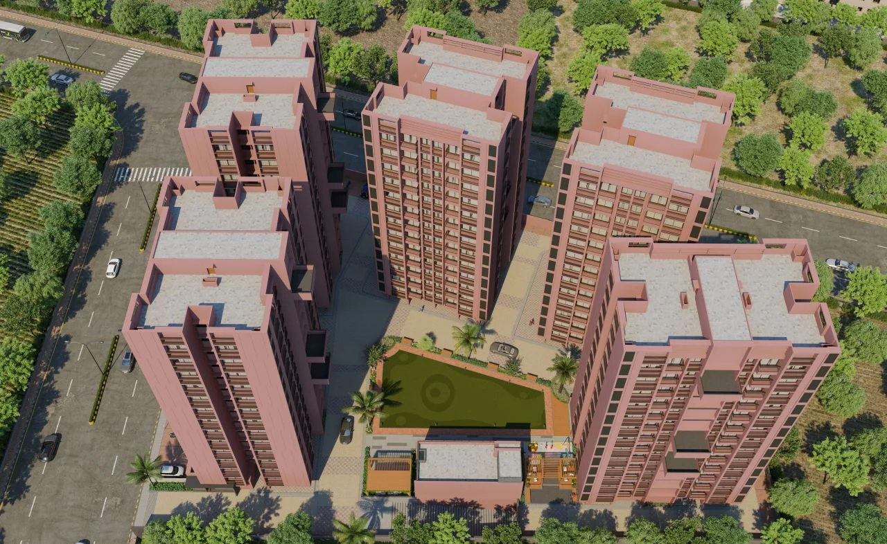 Building bird eye view - Aleta