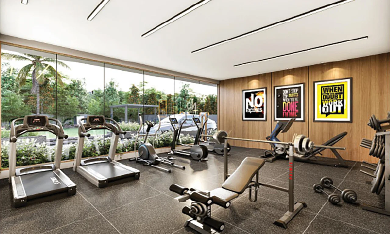 Gym - Westside Heights in Ognaj Ahmedabad