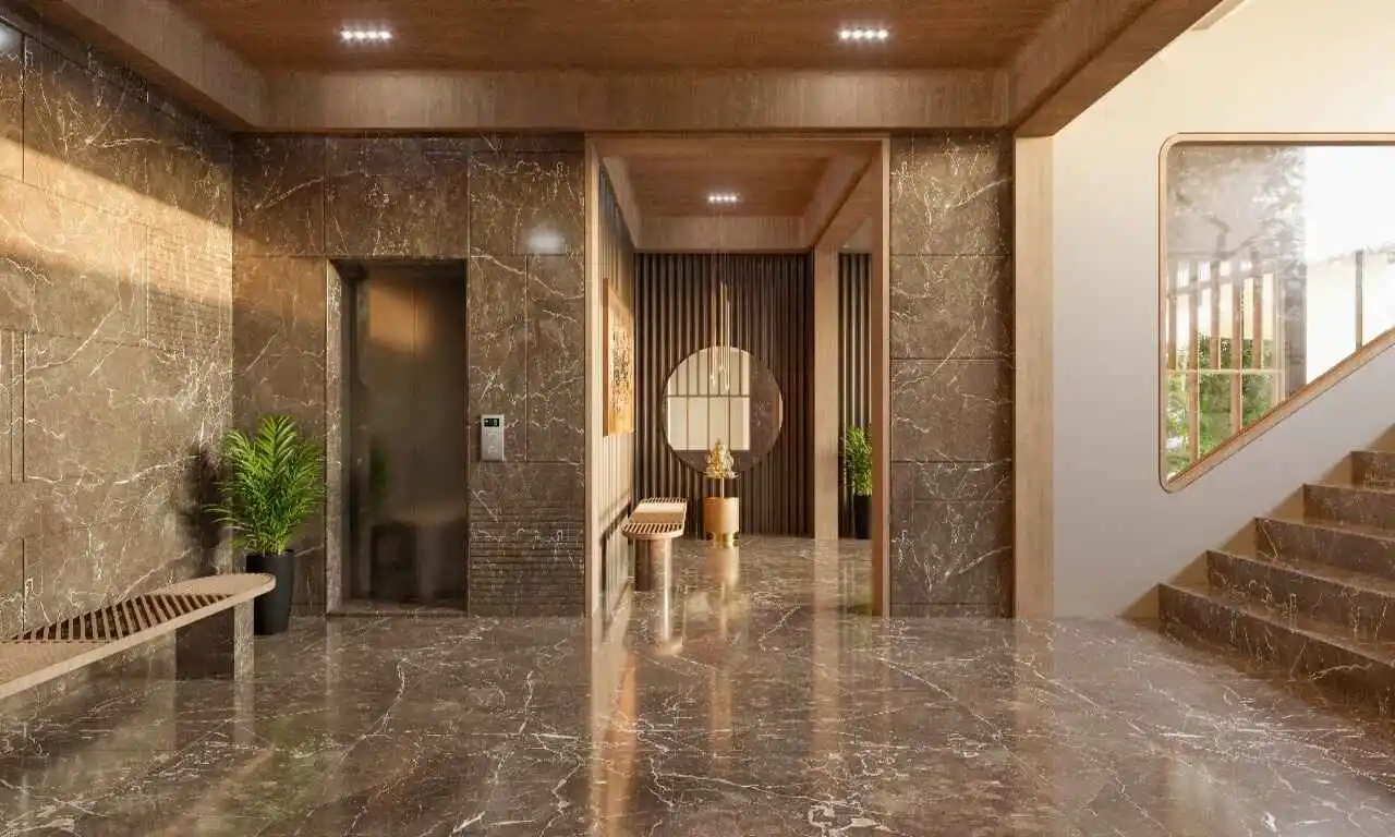 Entrance Foyer - Keshar Kadam in Thaltej Ahmedabad