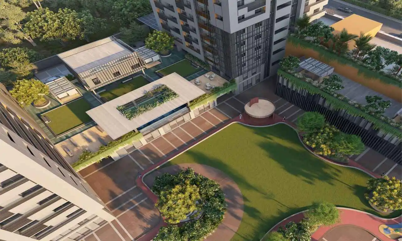 Garden Bird Eye View _ Highline in Gota