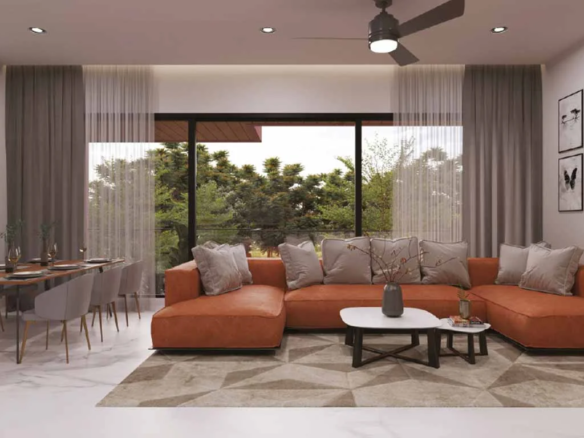 Living Room - Vinayak Elysium in Thaltej Ahmedabad