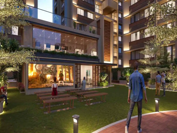 Walking track - Signor Skyline in Zundal Ahmedabad