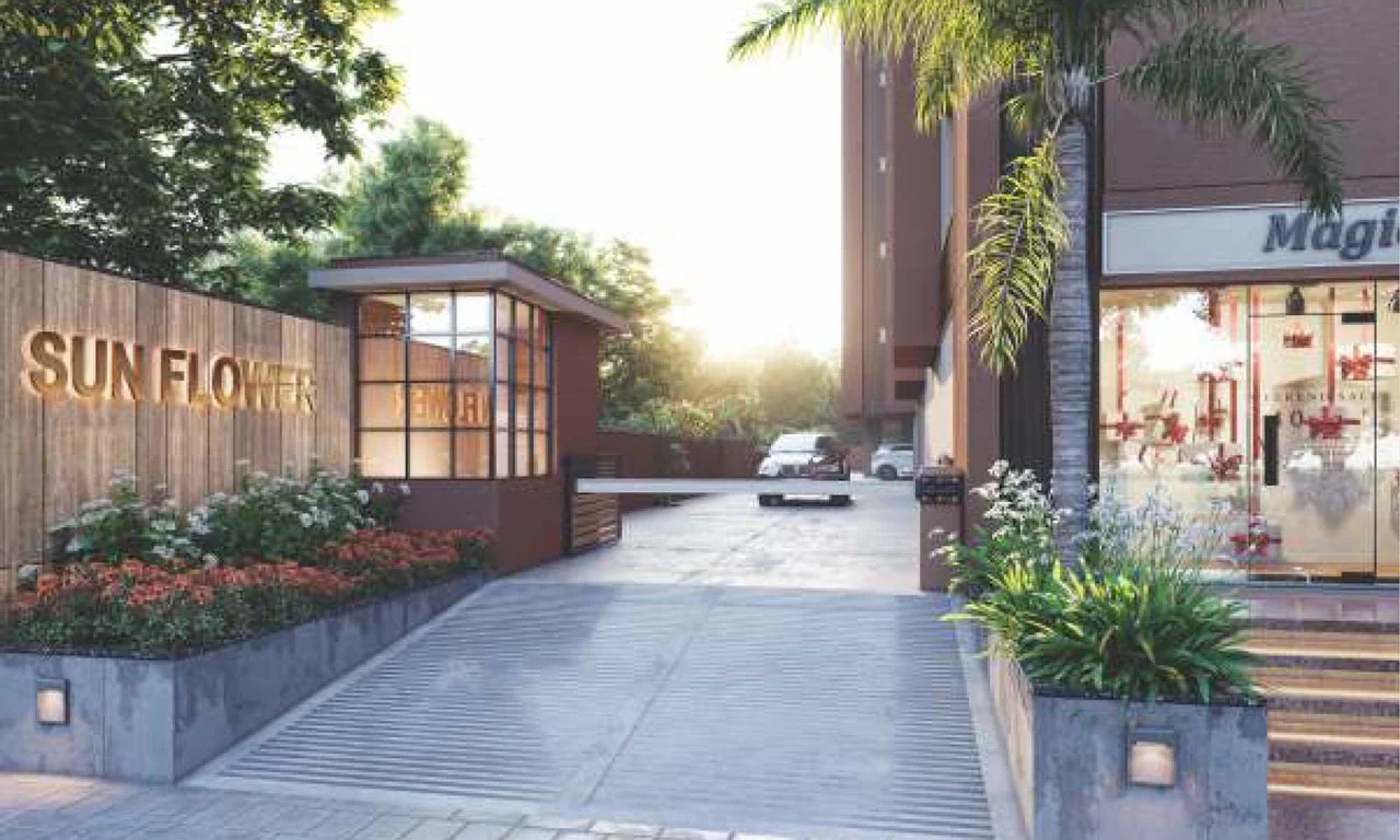 Boom Barrier - Navkar Sunflower in Shilaj Ahmedabad