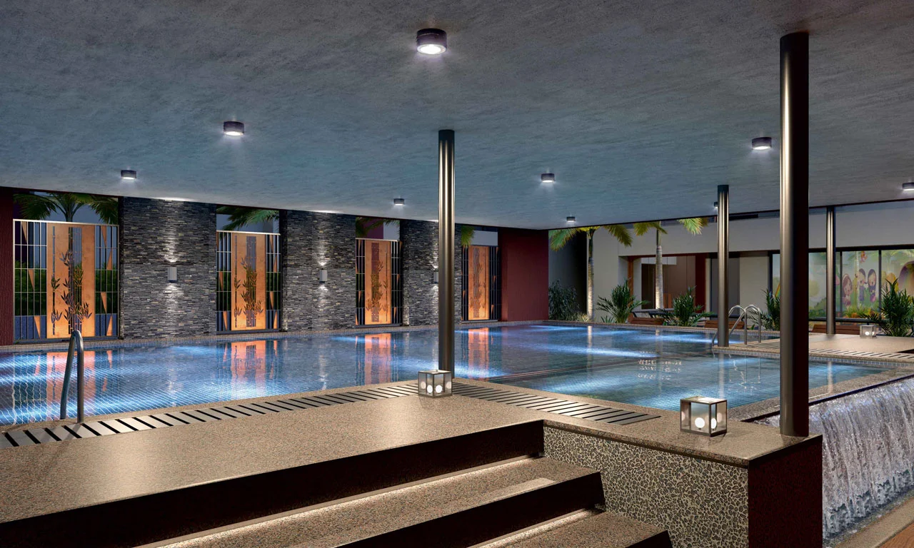 Swimming Pool - Trident Elanzza in Vaishnodevi Ahmedabad