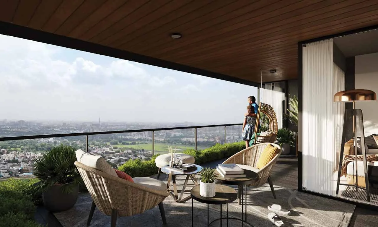 Balcony View - Anantara Imperial in Hebatpur Ahmedabad