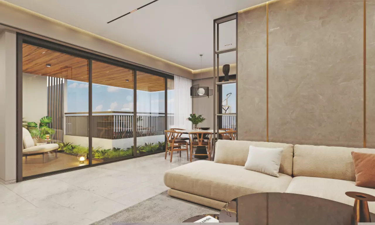 Balcony view - Vishakha Empyrean in Chharodi