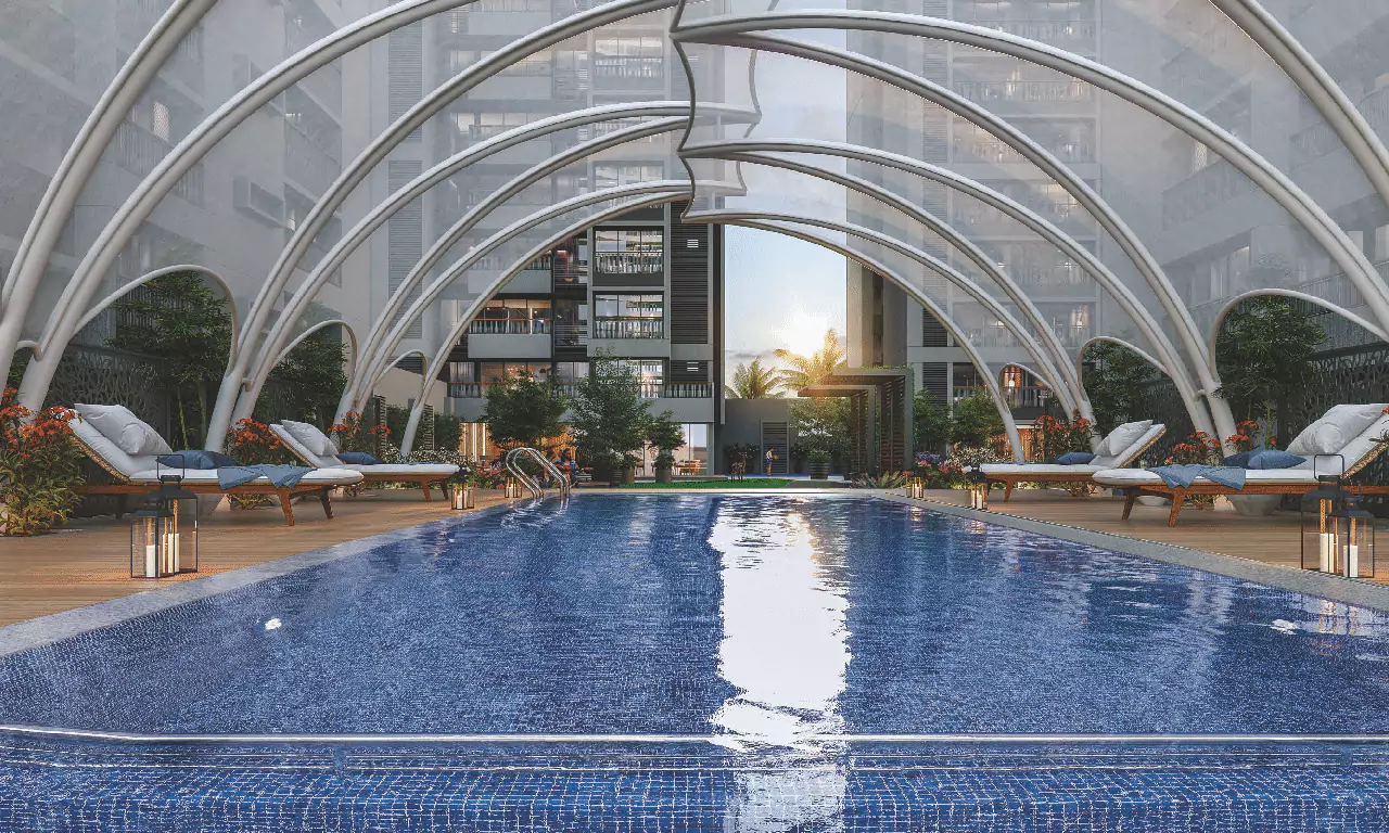 Covered Swimming Pool - Ganesh Legacy in Vaishnodevi