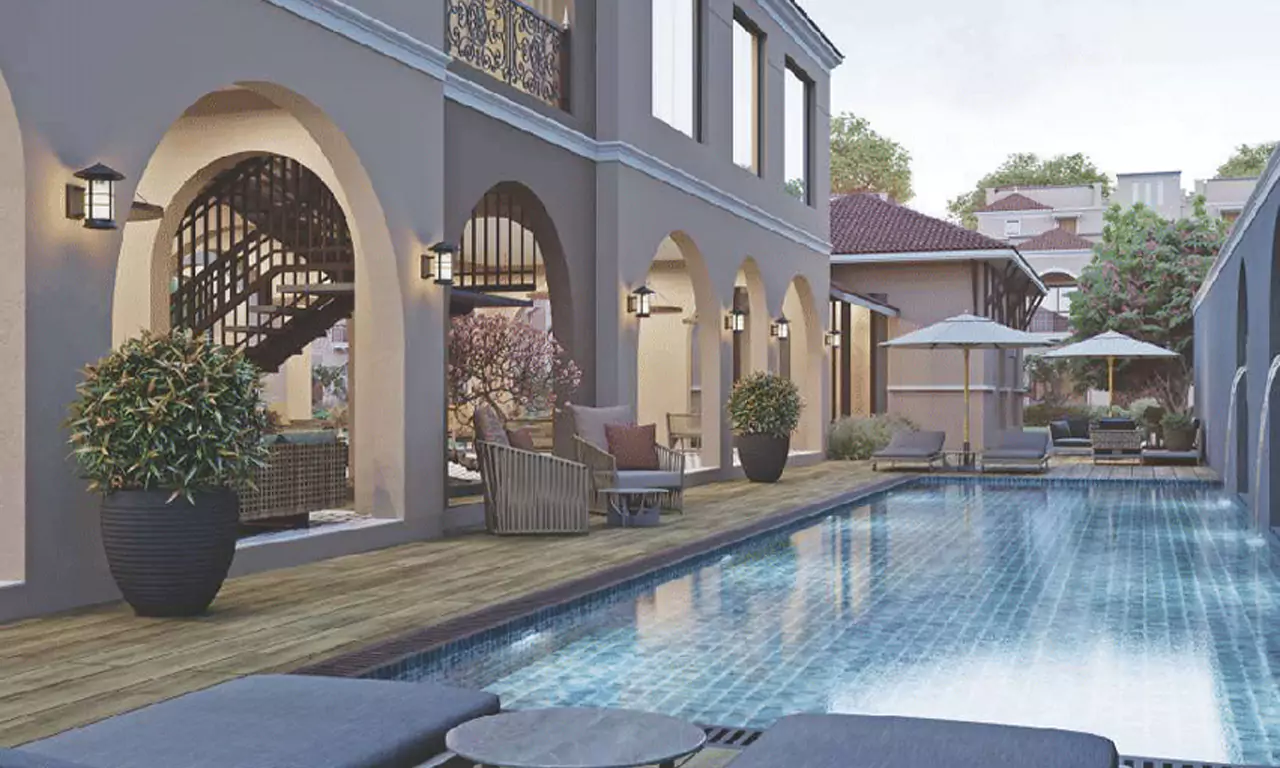 Swimming Pool - Shine by Super City in Bhadaj