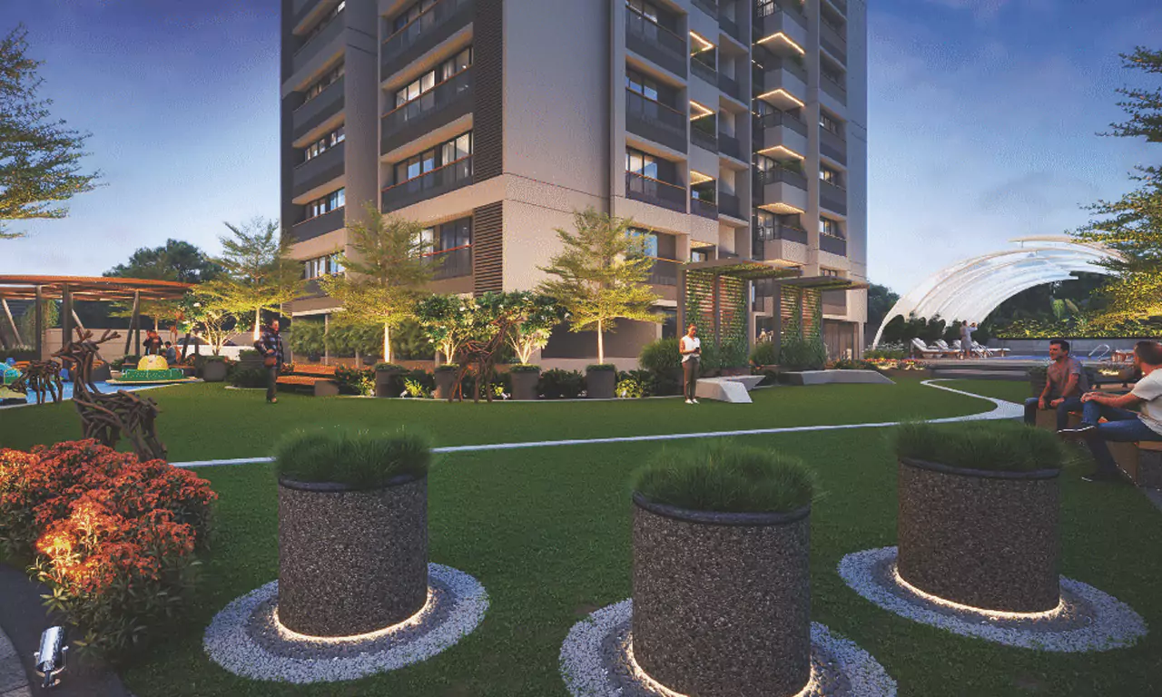 Landscaped Garden - Ganesh Legacy in Vaishnodevi