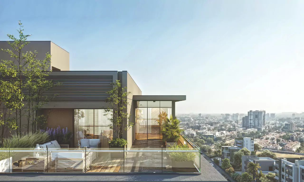 Penhouse - Harmony in Ambawadi