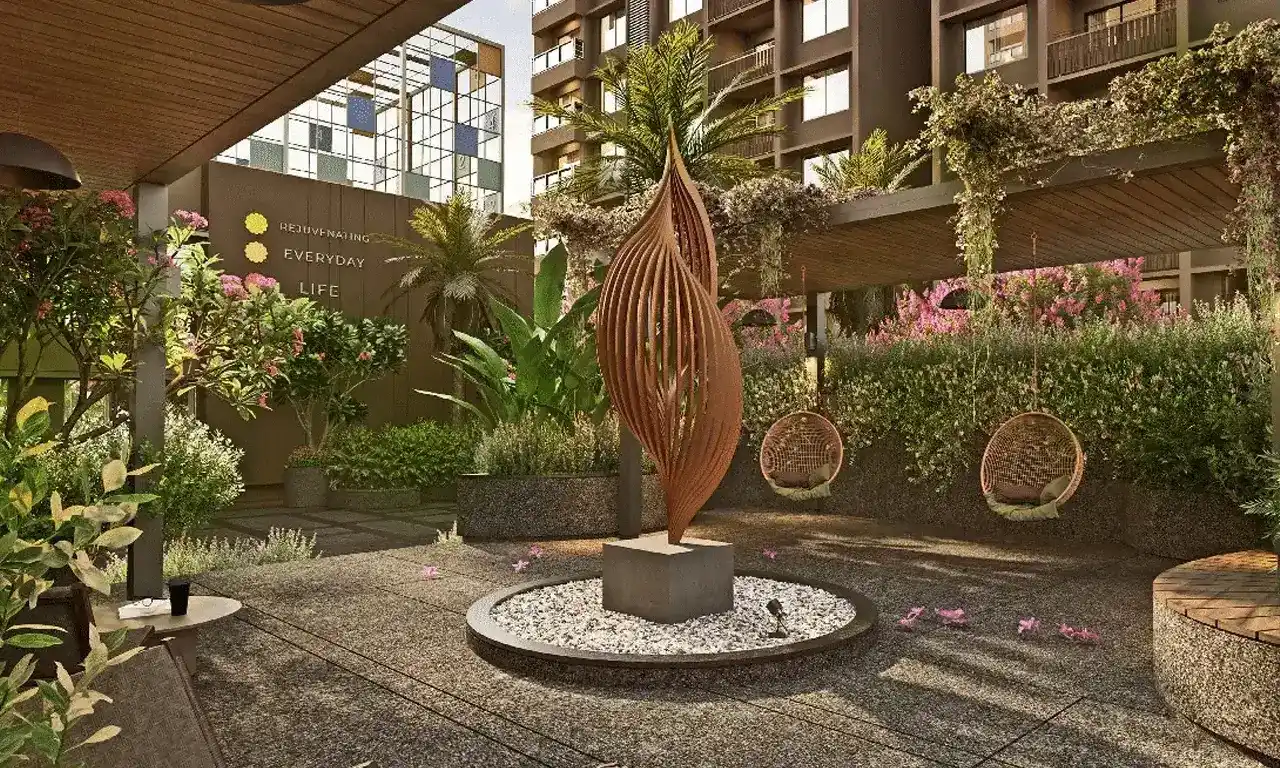 Tree and Planting - Malabar Retreat in Chharodi