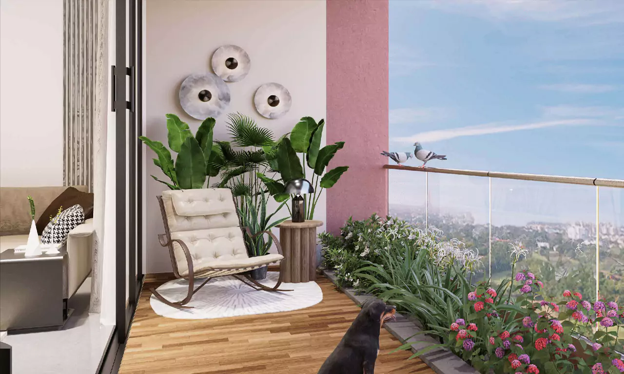 Balcony - - Prism in Chharodi