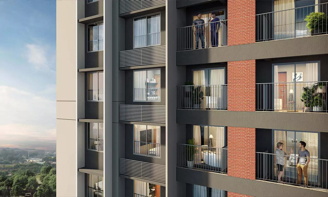 Balcony View - Amogha by Adani in Vaishnodevi