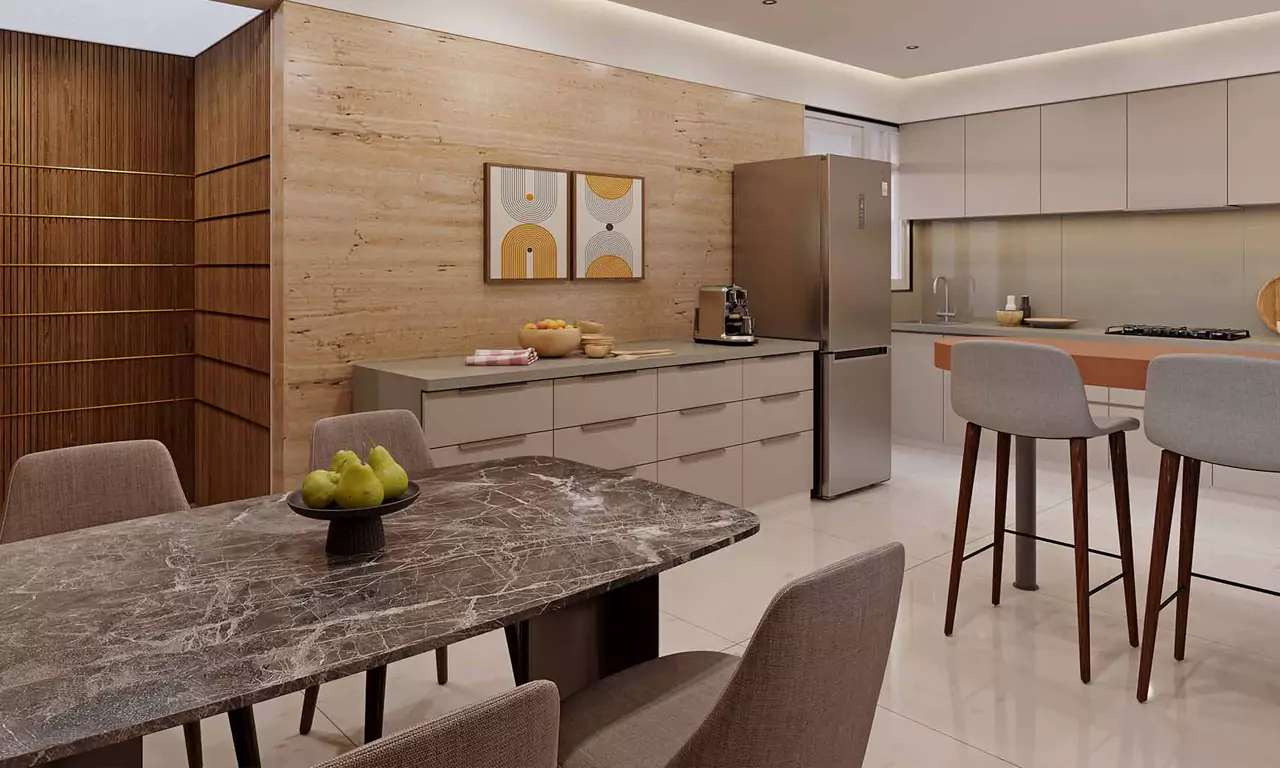 Kitchen - Augusta by Adani in Jagatpur