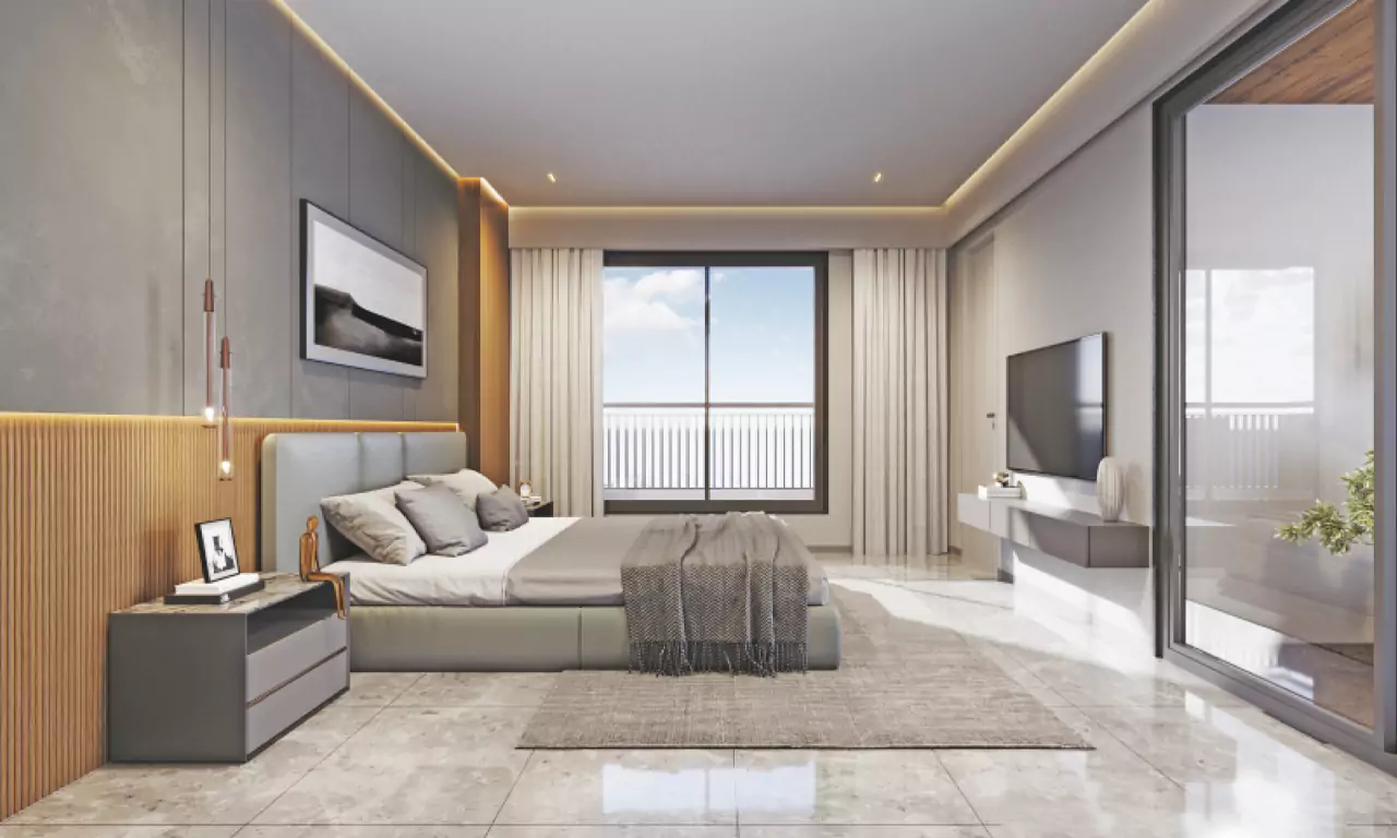 Bedroom - Vishakha Empyrean in Chharodi