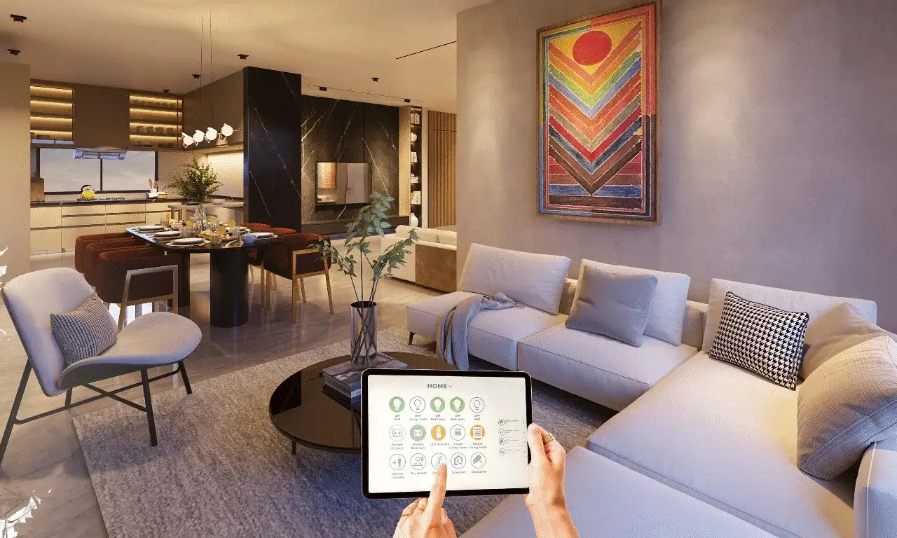 Luxurious Living Room - Malabar Retreat in Chharodi