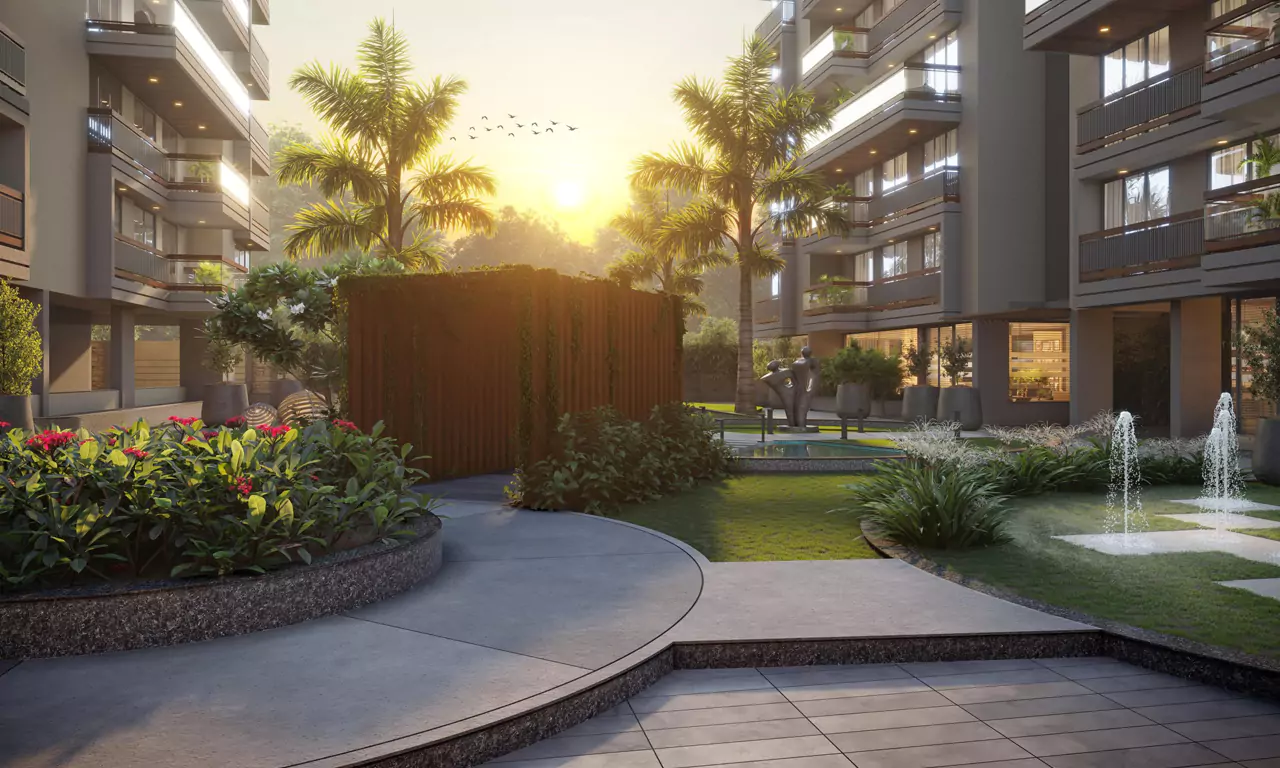 Fountains - Shikshapatri Skyview in Vaishnodevi