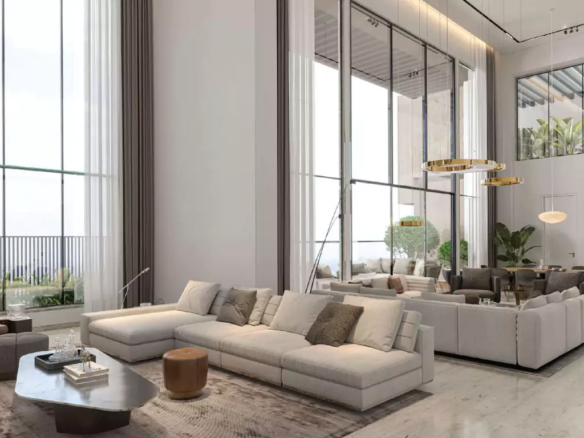 Heighted Living Room _ The Sovereign in Thaltej