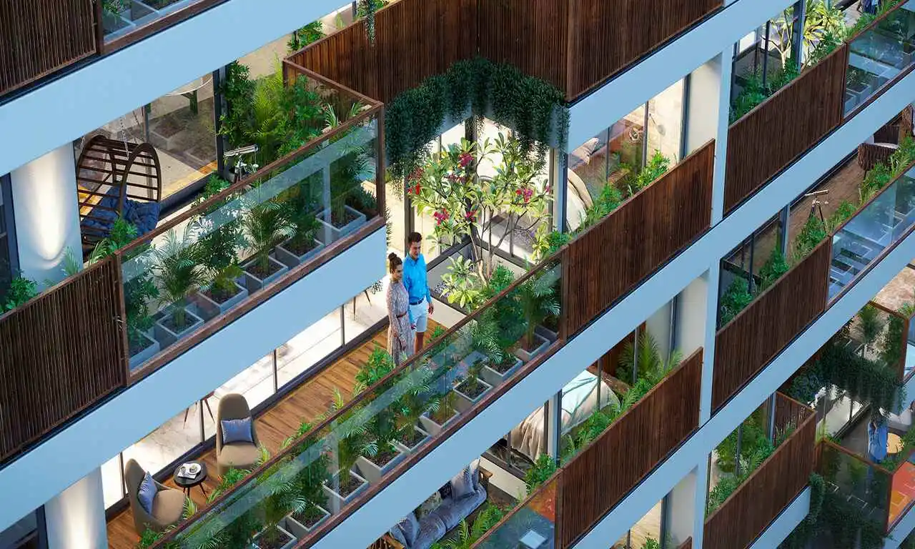 Balcony View - The Nest by Dharti Saket in Vaishnodevi