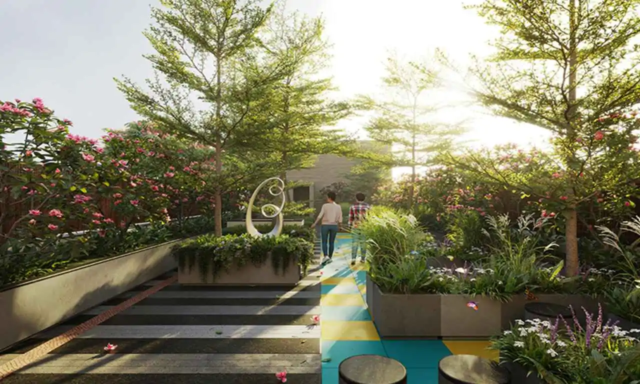 Terrace Garden - The Nest by Dharti Saket in Vaishnodevi