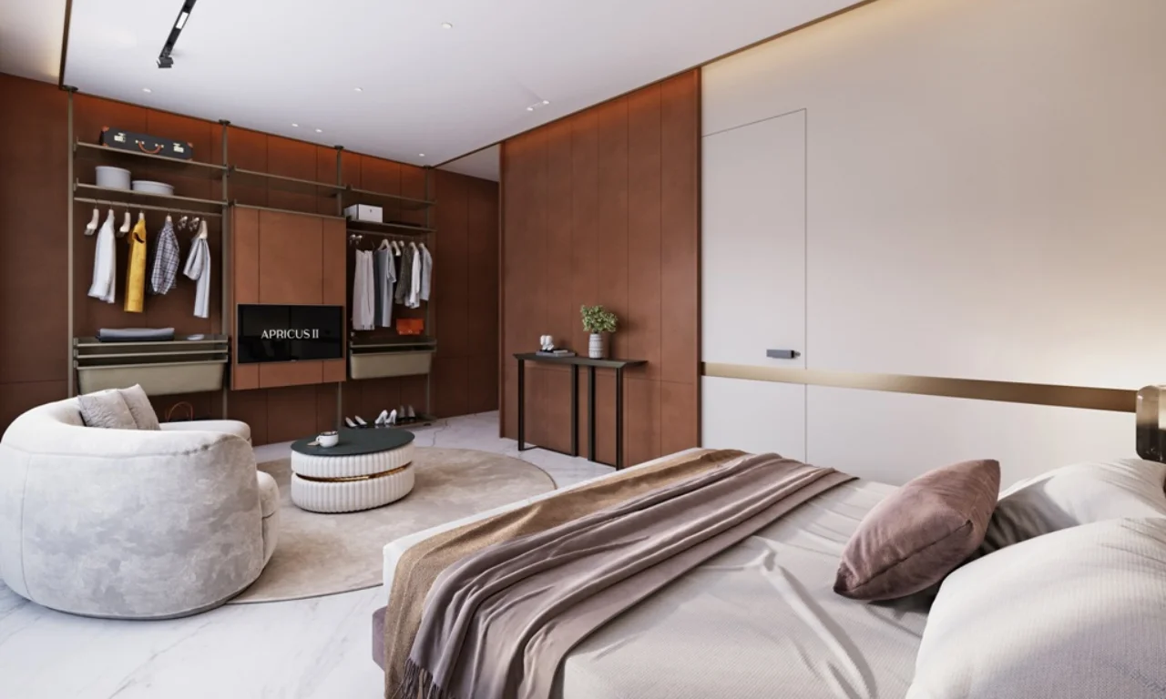 Luxurious bedroom_Apricus 2 in Thaltej