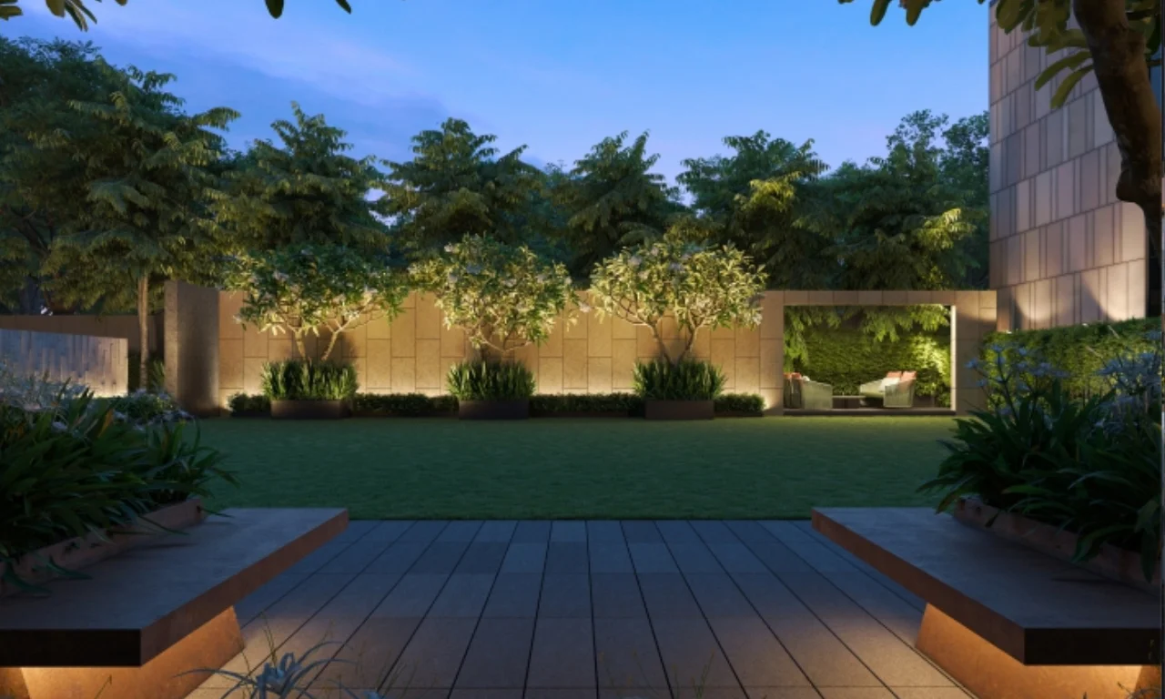 Garden area_Swati Symphony in Thaltej